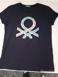 maglietta in cotone per bambina benetton