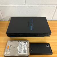 Playstation 2 con network adapter e HDD