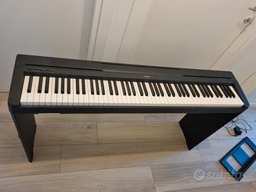 pianoforte digitale yamaha p-45 + accessori 