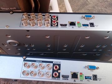videosorveglianza 8 can.DAHUA +4 telecamere HDCVI 