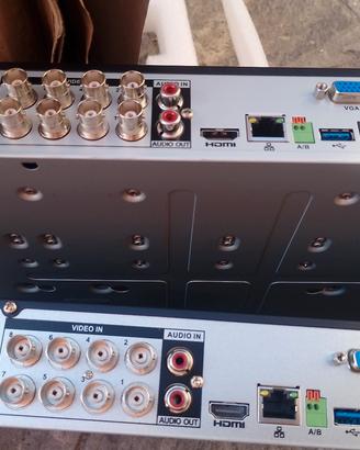 videosorveglianza 8 can.DAHUA +4 telecamere HDCVI 