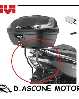 PORTA PACCHI xciting 400i (13 > 17)
