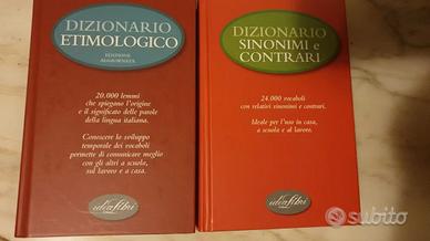 Dizionario ETIMOLOGICO e SINONIMI E CONTRARI