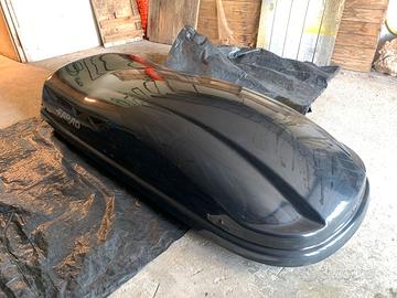 Portatutto - Box da Tetto - FARAD 480L Nero Lucido