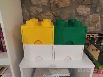 Cassettiere Lego, condizioni perfette. 