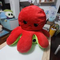 PELUCHE REVERSIBILE A FORMA DI POLPO