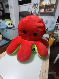 PELUCHE REVERSIBILE A FORMA DI POLPO