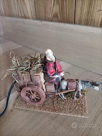 Statua Pastore in movimento presepe napoletano