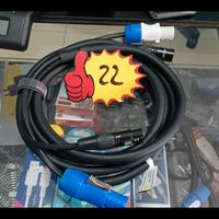 Powercon xlr per link luci 3 mt