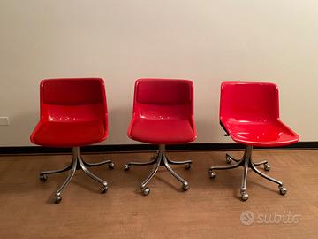 Sedie girevoli Modus di Osvaldo Borsani