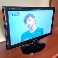 sharp tv HD televisore televisione 19 pollici