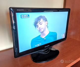 sharp tv HD televisore televisione 19 pollici