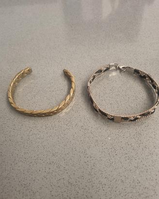 Set di n. bracciali etnici rigidi