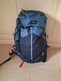 zaino trekking donna MT100 EASYFIT 60L