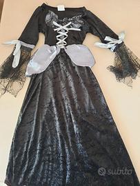 Vestito da strega bambina 9/10 anni Halloween