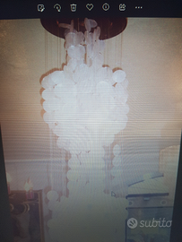 2 lampadari lunghi anni 60'