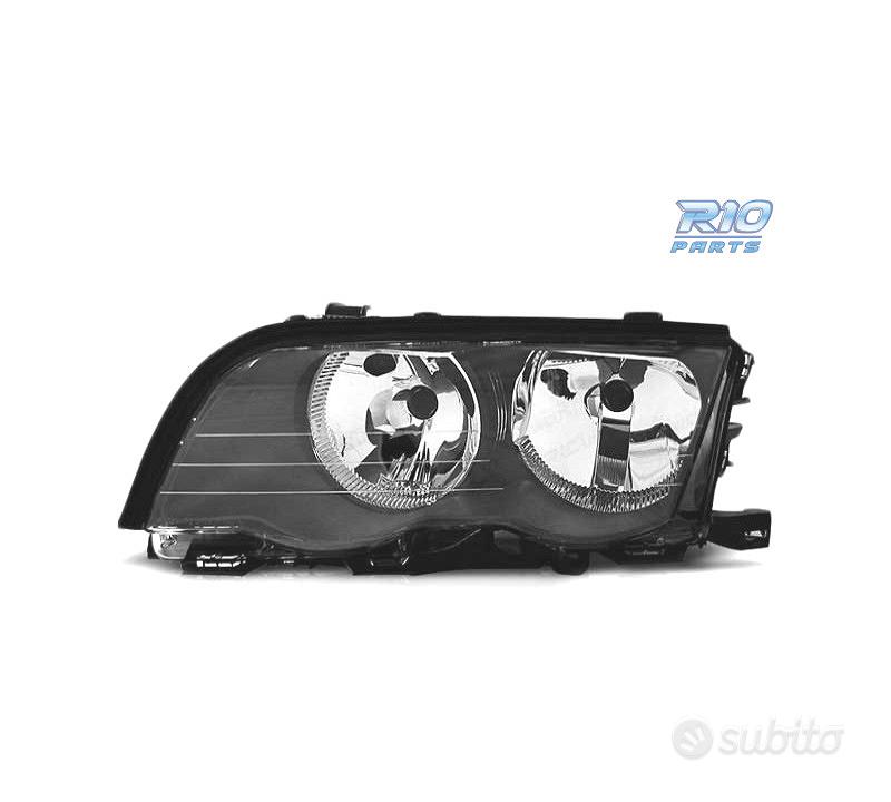Copriobiettivo Fari Per BMW E46 Serie 3 4 Porte 1998-2001: 2 Pezzi, Trasparenti, Protezione Da Graffi. - 3