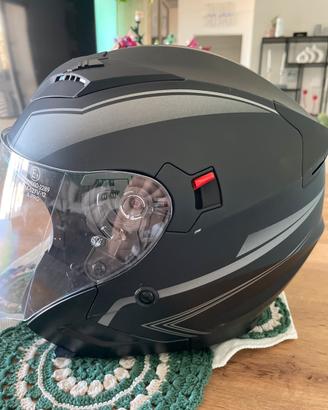 Casco moto nero