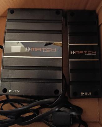 Impianto Audio Auto Match Plug&Play (DSP + Sub)