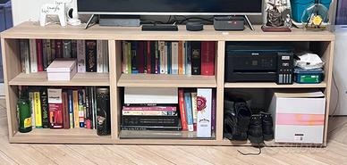 Movile tv Ikea Besta effetto rovere