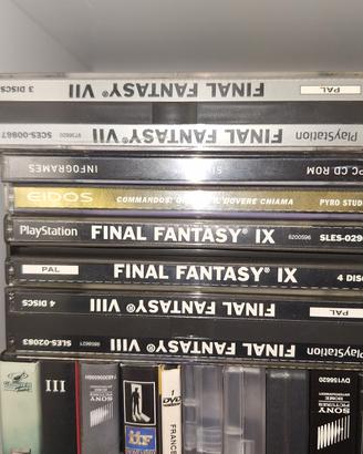 final fantasy 7 platinum, final fantasy 8 e 9