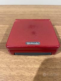 Game Boy advance sp (rosso)