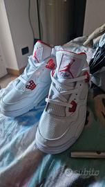 JORDAN RETRÒ 4 METALLIC RED