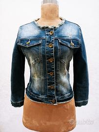 Giubbotto jeans donna tg.M