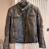 giacca in pelle uomo M