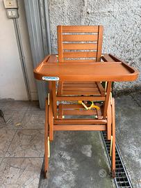 Seggiolone foppapedretti in legno