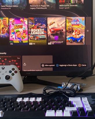 Xbox serie s e monitor samung odysey g3