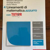 Lineamenti di matematica.azzurro 4 - 9788808542779