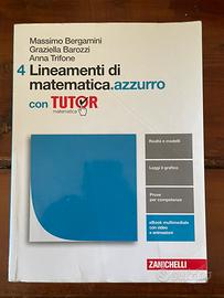 Lineamenti di matematica.azzurro 4 - 9788808542779