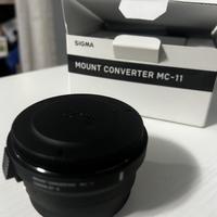 MC-11 Sigma converter e-mount to EF canon