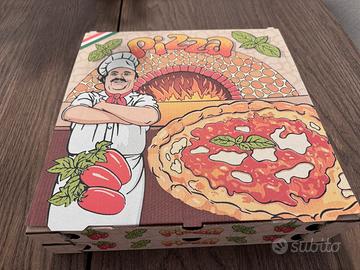 Cartone pizza 33x33 3.5cm altezza da 100 pezzi