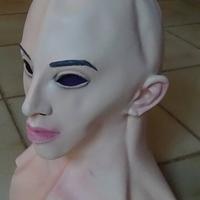 Maschera integrale volto donna Halloween Carnevale