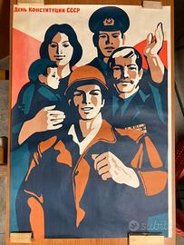 Poster cccp propaganda sovietica