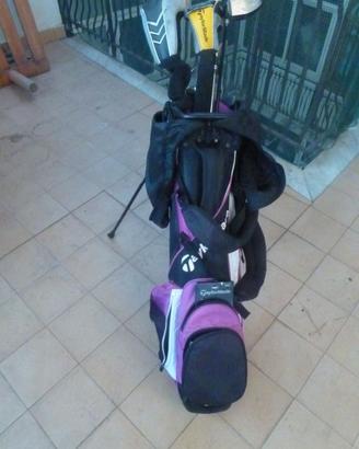 Sacca +set mazze da golf