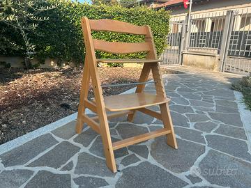 Sedia evolutiva in legno - Hauck