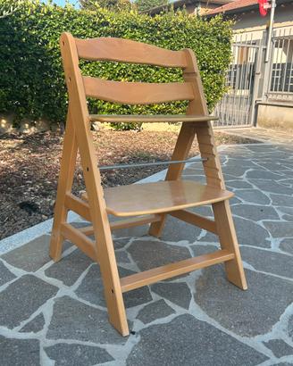 Sedia evolutiva in legno - Hauck