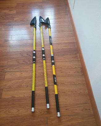 canna da pesca long casting  con n.2 mulinelli 