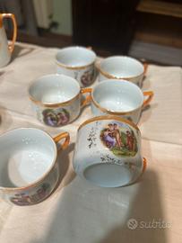 Servizio caffè vintage