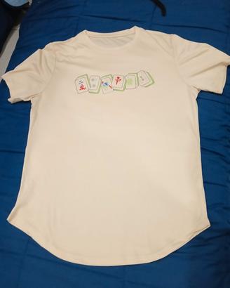 T-shirt con stampa tessere Mahjong taglia XL