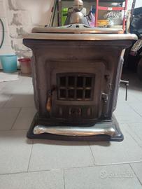 Stufa a legna in ghisa