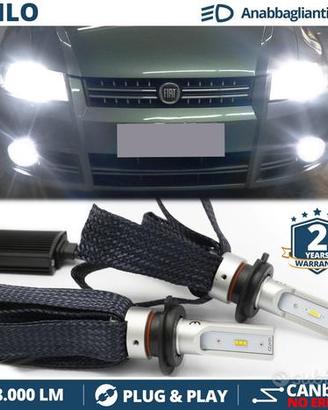 Lampade LED H7 per Fiat Stilo ANABBAGLIANTI 6500K
