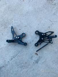 Yamaha Mt 09 pedane arretrate