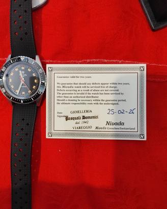 Orologio NIVADA AQUAMAR 200 metri Nuovo!!