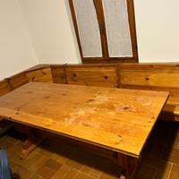 Giro panca+tavolo+credenza