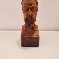 Scultura Don Chisciotte in legno 