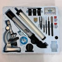 Microscopio 900x e telescopio